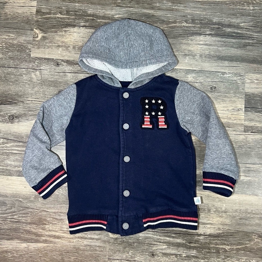 VTG Style Route 66 Boys 2014 Varsity Bomber‎ Jacket Retro Size 24m